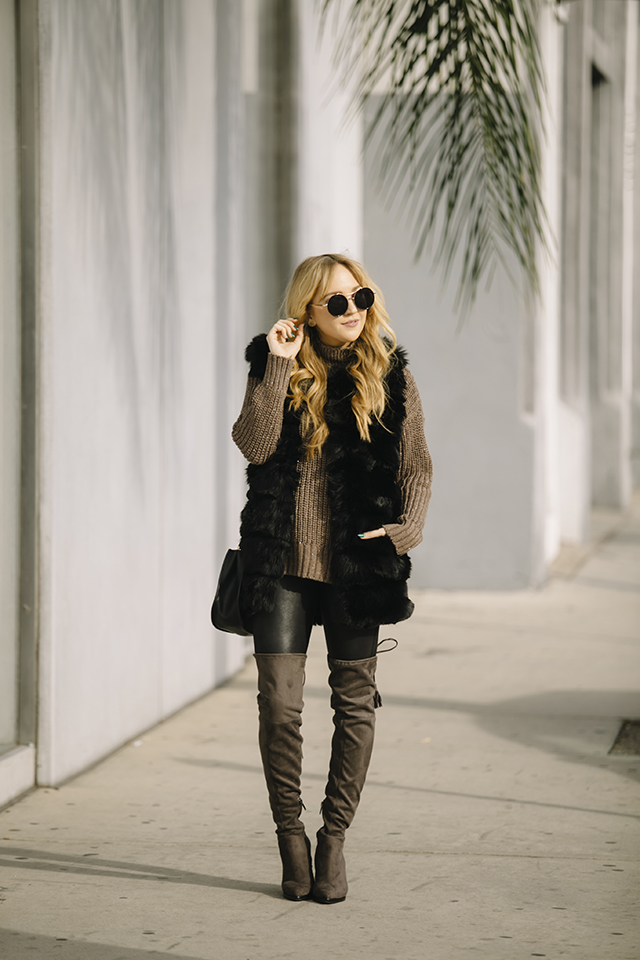 Faux Fur Vest